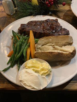 Delancey's Grilled New York Strip Steak