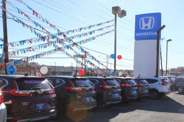 Full inventory of New Honda Products