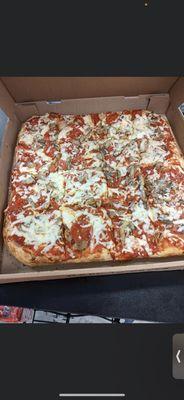 Sicilian pizza