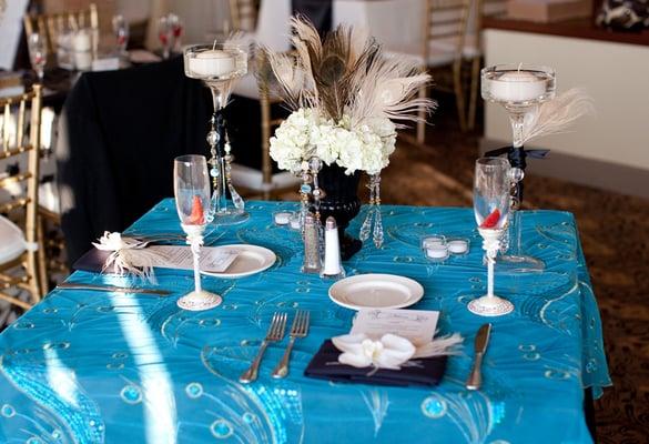 Entire sweetheart table