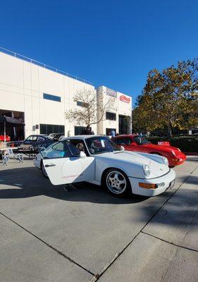 Eibach Inc., located in Corona,California. had a terrific open house and car show-it was terrific!