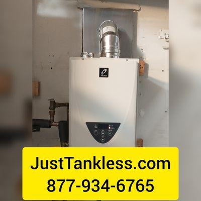 Takagi tankless water heater