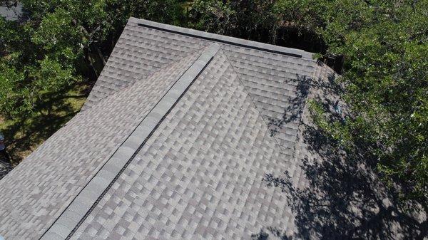 Recently completed a job for a home owner that upgraded their 3-tab shingle to GAF HDZ's architectural shingle!