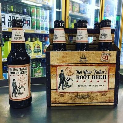 Like Root Beer? Like Beer? Try "Not Your Father's Root Beer". Spiced Ale w/ 5.9% ABV with the great old fashioned root beer taste you love.