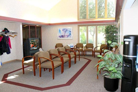 Bruner Dental waiting room