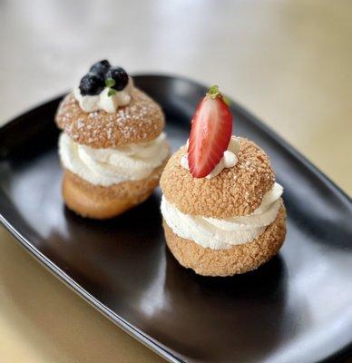 Gluten-free cream puffs