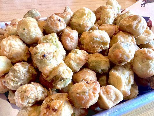 Fried okra