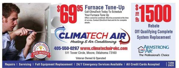 Schedule your heating tune-up today!