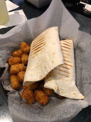 Buffalo chicken wrap