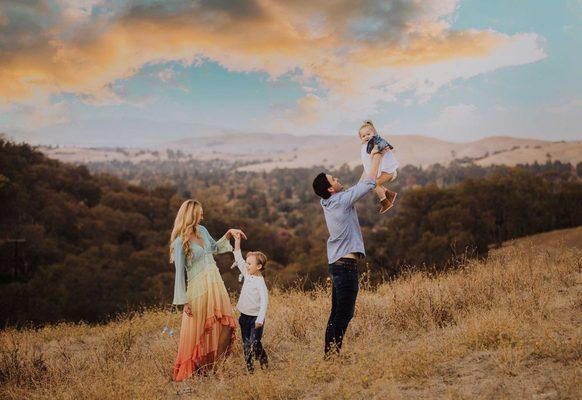 Family portraits in the East Bay by Nightingale Photography