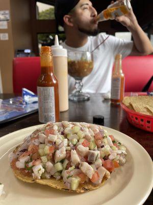 Ceviche de pescado