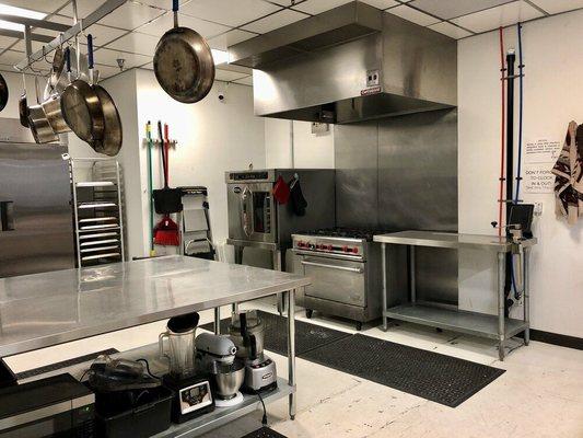 Single private use commercial commissary kitchen