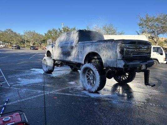 Ford F250 Lariat with the best ceramic coating there is CALL NOW!! We come to you!!