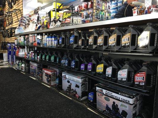 We have all of the storage and service items you need to maintain your vehicle.