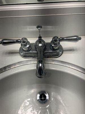 Faucet and sink installation