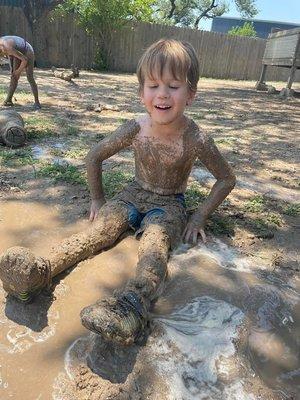 Mud play!