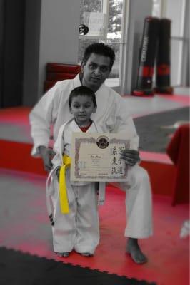 New Yellow Belt!!