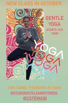 Yoga!!! Thursday 10am