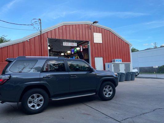 5th gen in the back of Party Barn. Its a one way  drive thru - enter from Burnet Rd.