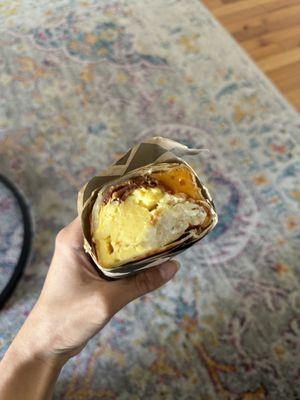 Breakfast burrito