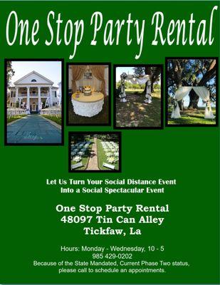 One Stop Party Rental