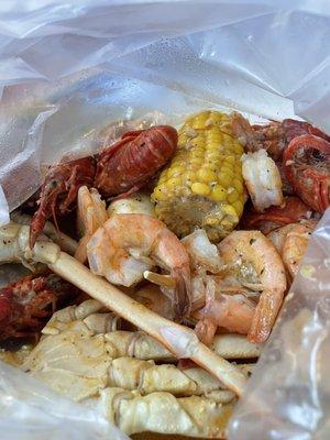 No 1 Snow Crab Leg & Shrimp