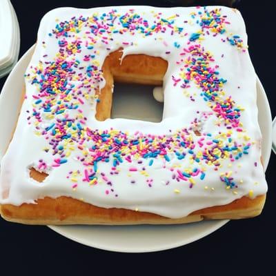 Donut cake!