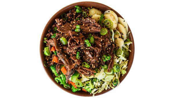 Wagyu Beef Rice and Cabbage Bowl