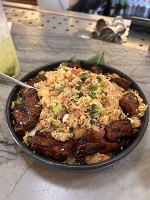 BBQ Beef fried rice