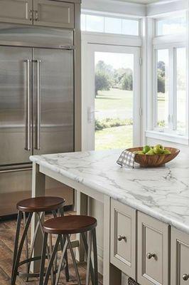 Calcutta Marble Laminate Countertops