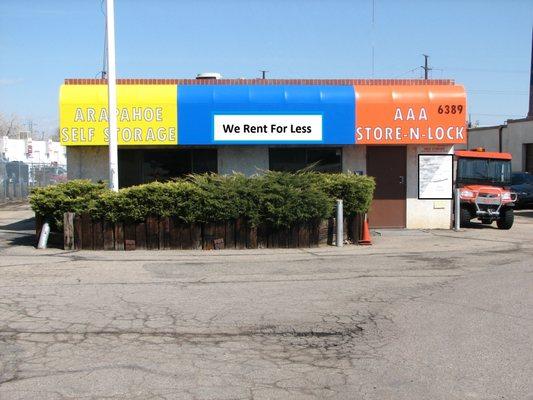 Arapahoe Self Storage and AAA Store-N-Lock Location 6389 Arapahoe Rd. Boulder CO