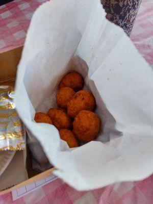 Hushpuppies... In New York... They're good