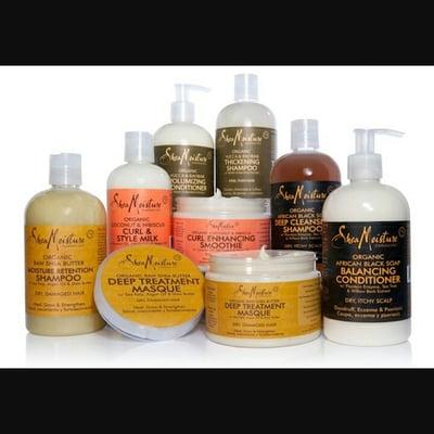 Shea Moisture, one of our top selling hair care products!  Full line available!!!