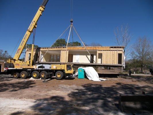 Modular home we installed on westside jax