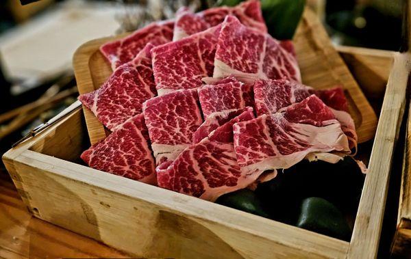 American Wagyu with the Sukiyaki Nabe