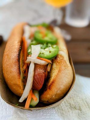 Banh mi hot dog. Awesome!