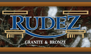 Rudez Granite & Bronze logo