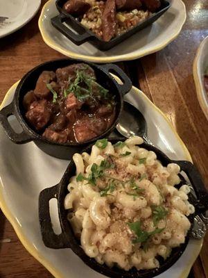 Boeuf Bourguignon and Mac & Cheese