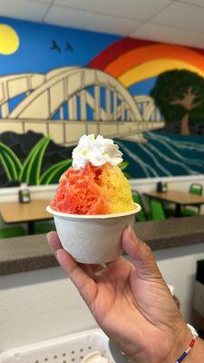 Strawberry shortcake shave ice