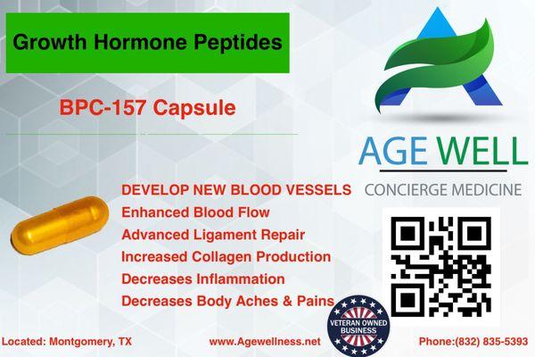 Growth Hormone Peptide Capsules