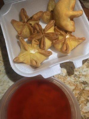 Fried Crab Rangoon