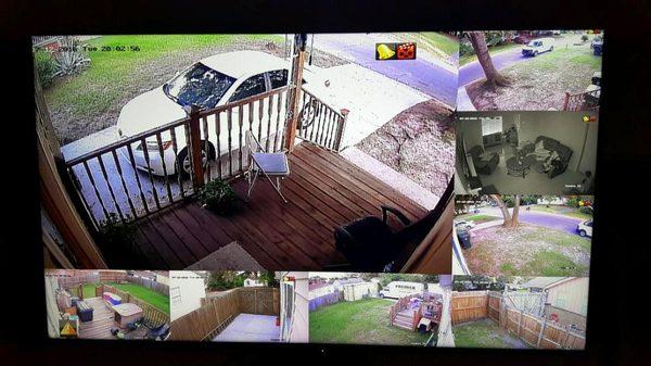 8 Channel picture perfect surveillance system