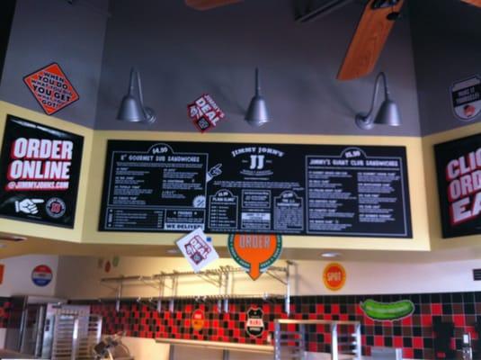 We deliver, log onto www.jimmyjohns.com or call 772-873-6899