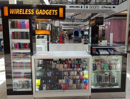 Wireless Accessories & cellphone repair located inside deer brook mall near dillards