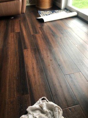 Bamboo flooring