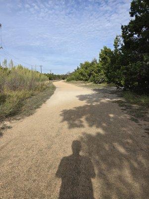 Holiday traffic jam on the trail!