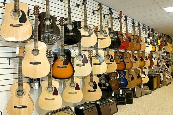 Murphy's Acoustic Guitar Wall