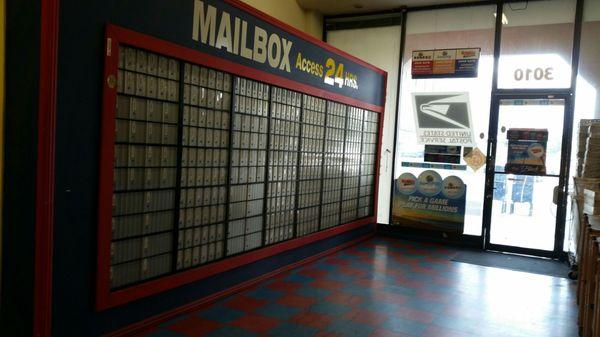 The mailboxes