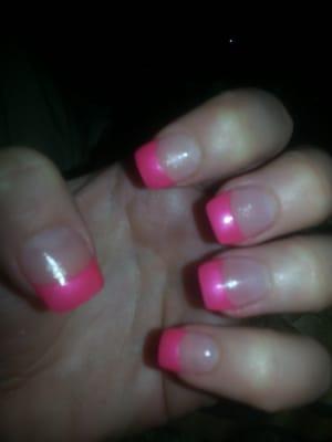 They always do a fantastic job on acrylic nails this is deffently my go to place cant wait to get my toes done in a week