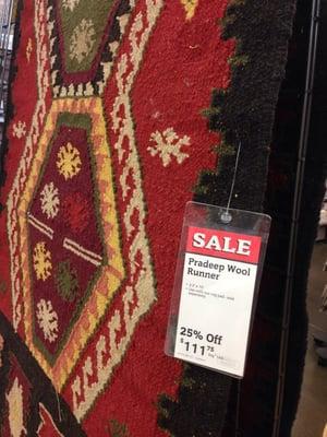 Up to 50% off all rugs now. I seriously need another loft.